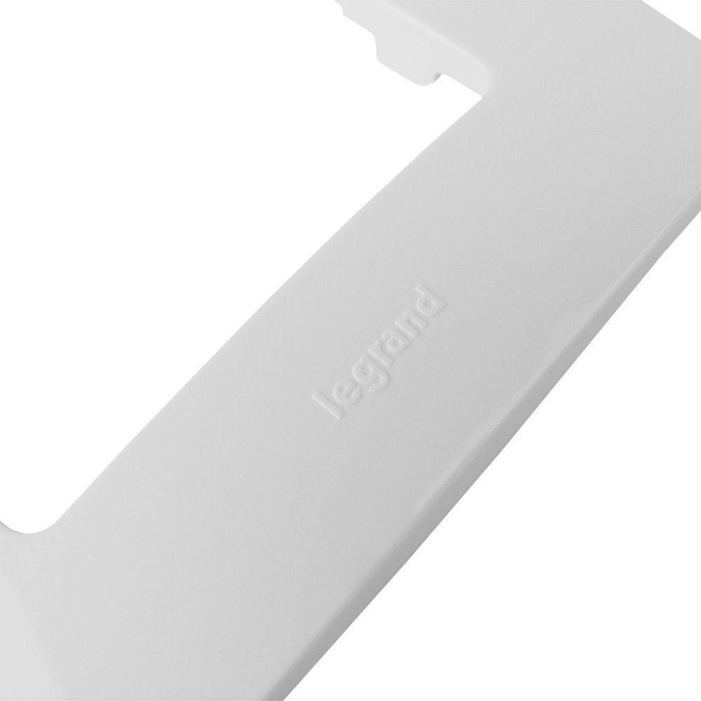 legrand® Unterputz-Steckdose Abdeckrahmen 1-fach weiß Rahmen Blende Steckdosenrahmen, 1-St.