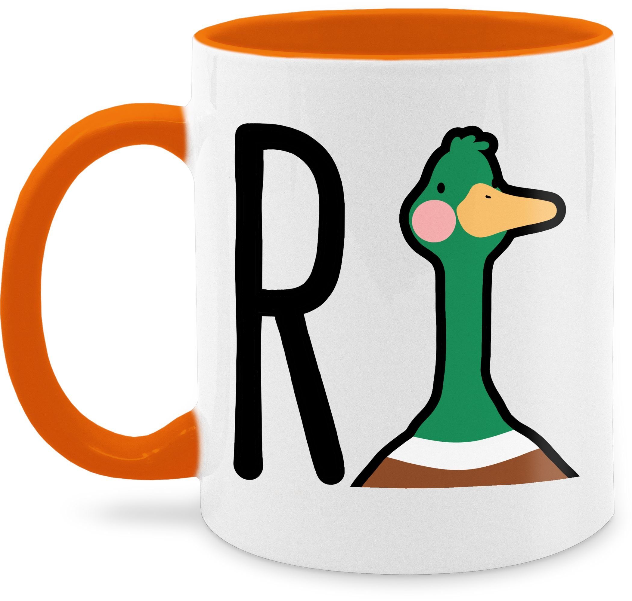 Shirtracer Tasse R Ente I Rente Geschenk Rentner I Rentnerin I Ruhestand Geschenk, Keramik, Rentner Rente