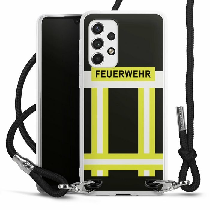 DeinDesign Handyhülle Feuerwehr Feuerwehrmann Beruf Feuerwehr Samsung Galaxy A33 5G Handykette Hülle mit Band Case zum Umhängen