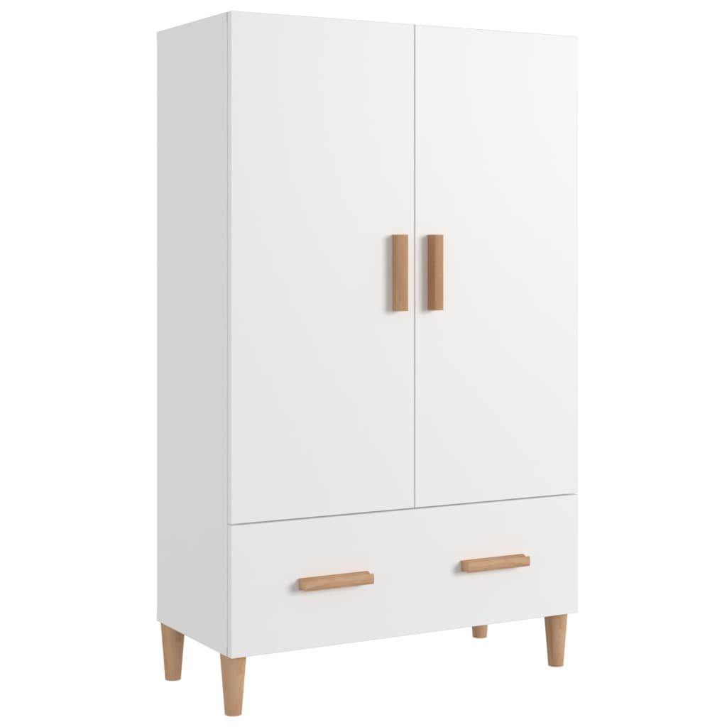 furnicato Highboard Weiß 70x31x115 cm Holzwerkstoff günstig online kaufen