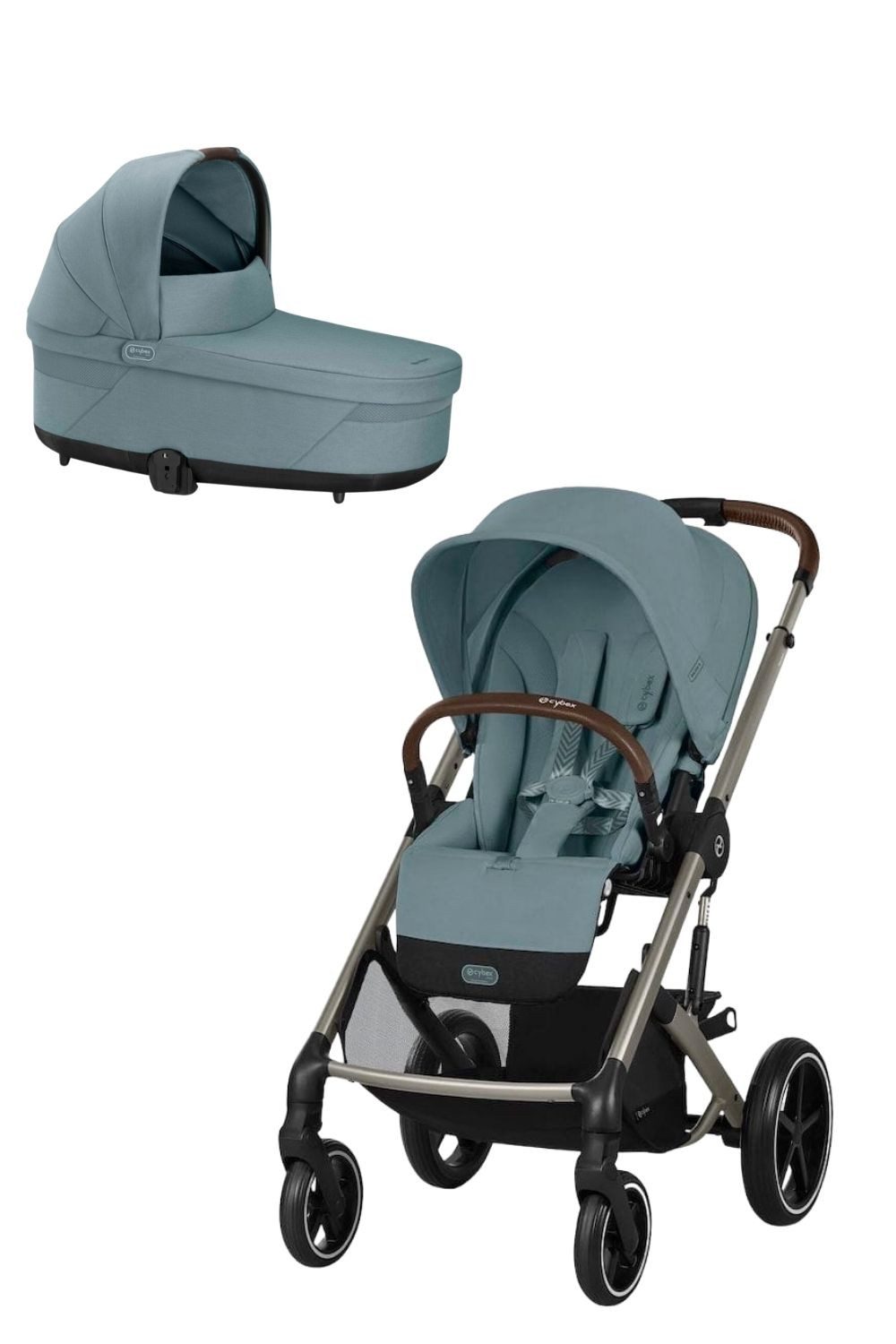 Cybex Kombi-Kinderwagen Balios S Lux Kinderwagen inkl. Babywanne
