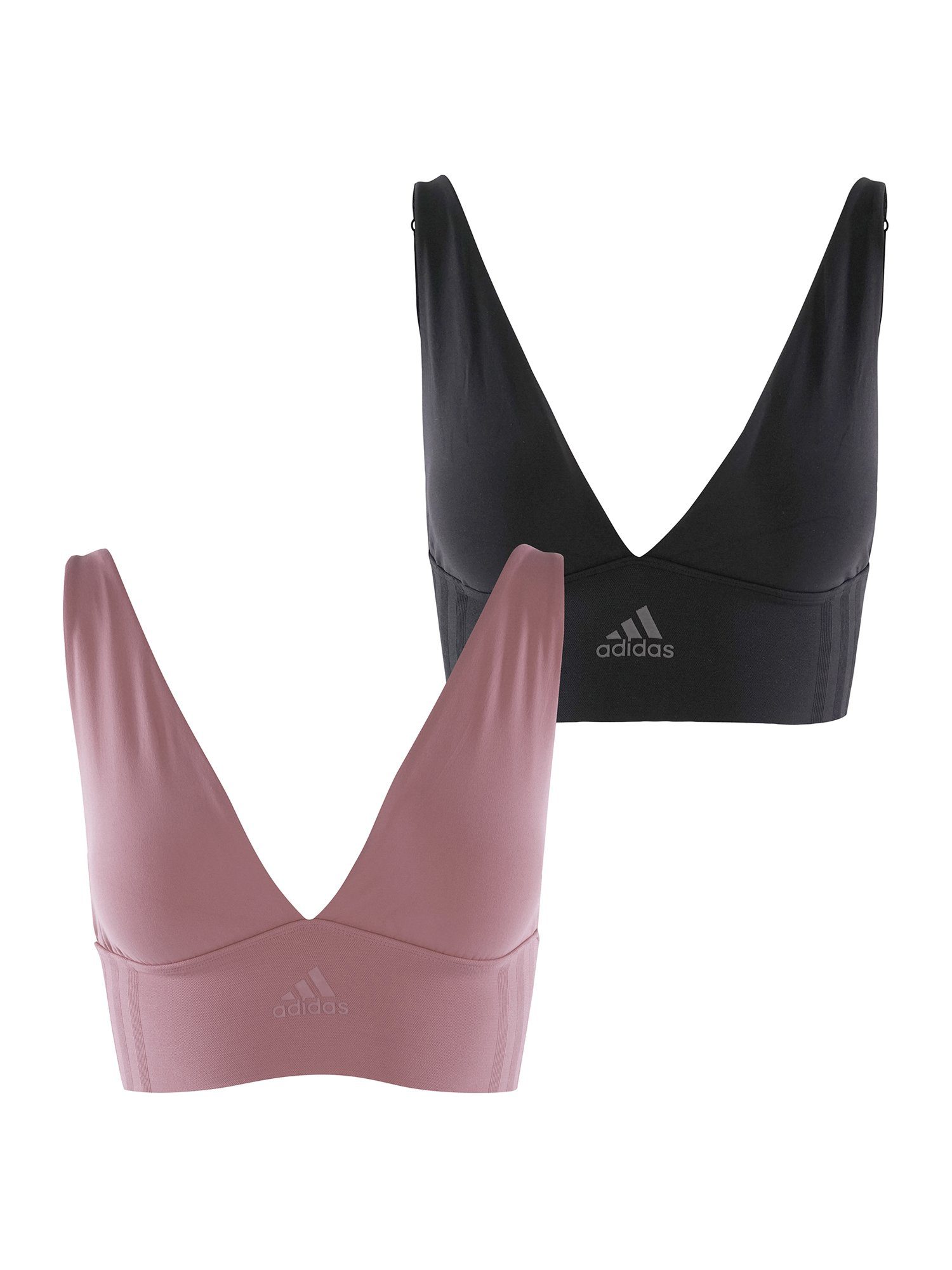 adidas Sportswear Bustier LONGLINE BRA (2-tlg) bra bustier bh