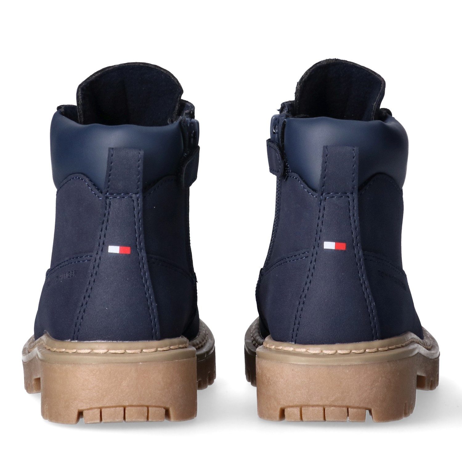 Tommy Hilfiger Schnürboots Chunky Boots, Winterboots mit Blockabsatz