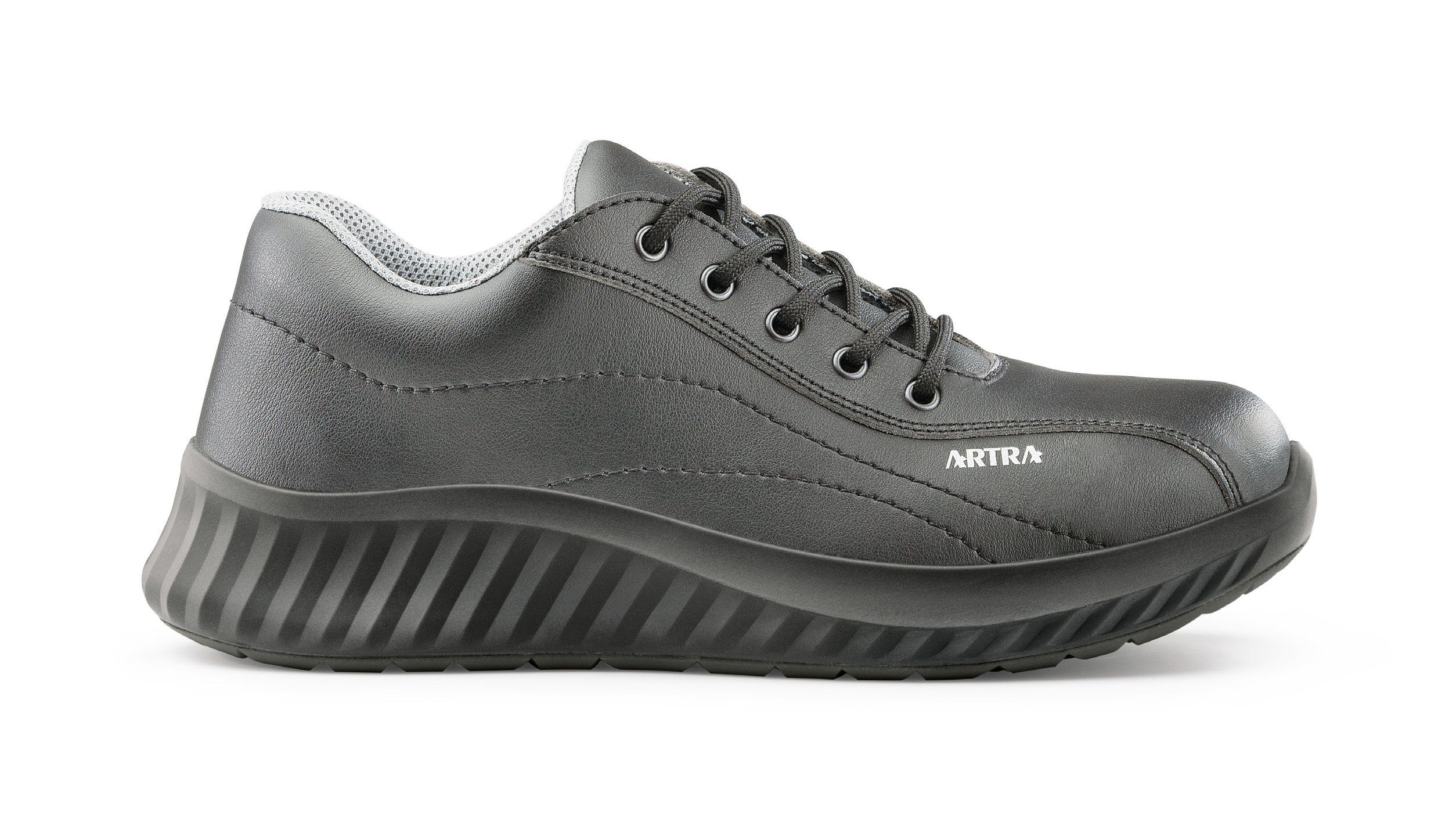 ARTRA FOOTWEAR Berufsschuhe ARAWA O2 schwarz OHNE Stahlkappe Berufsschuh Futter antibakteriell, Rutschhemmend, sehr leicht