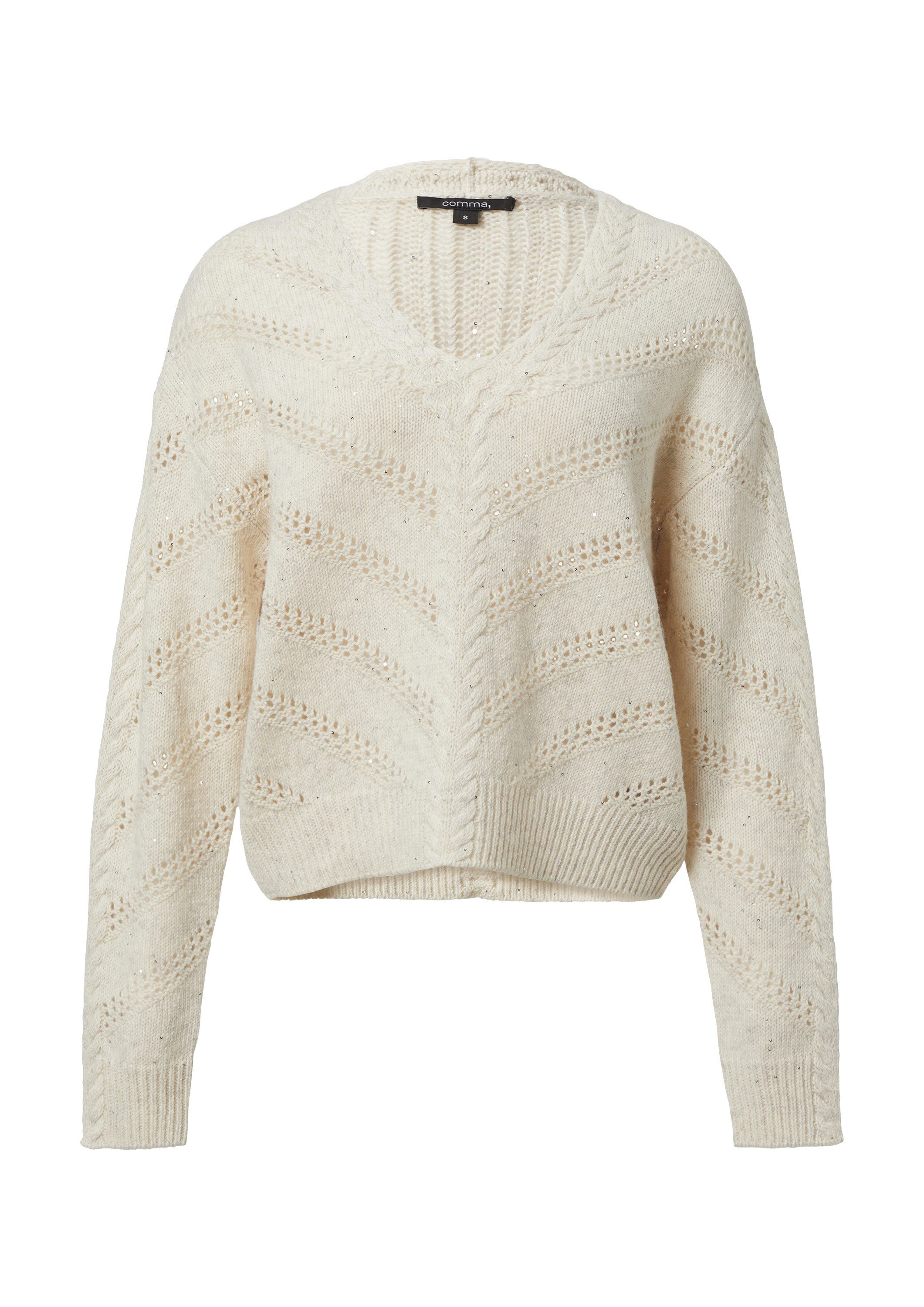 Longpullover Strickpullover
