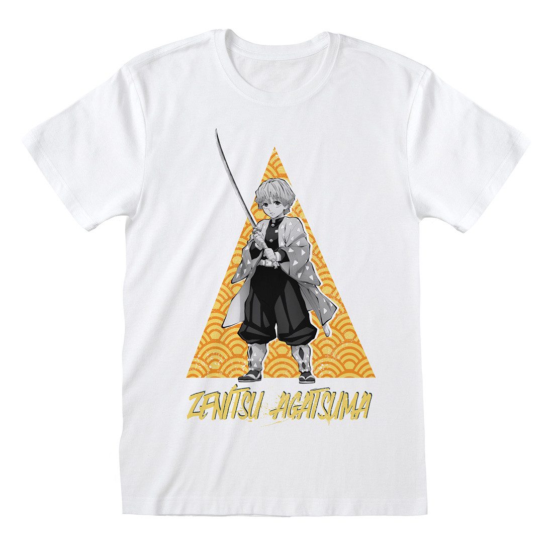 Demon Slayer T-Shirt Agatsuma Zenitsu Tri