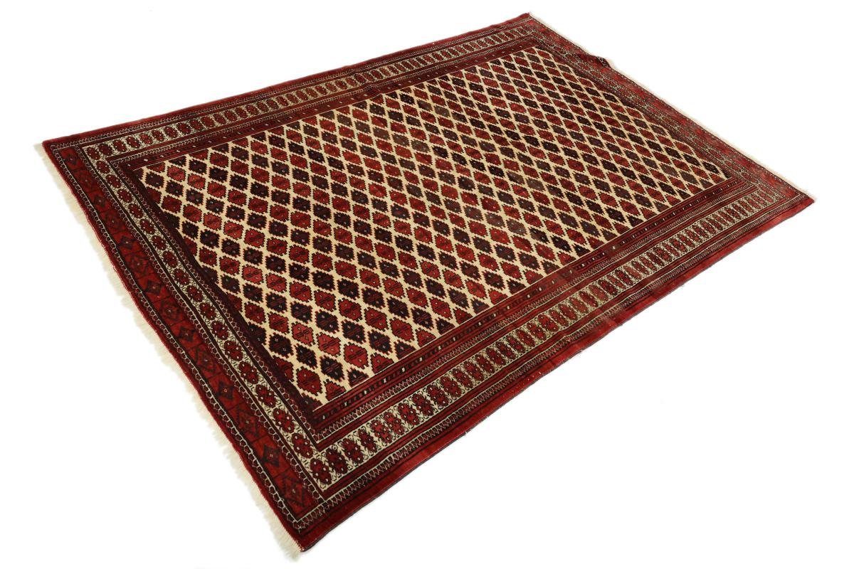 123x180 / Orientteppich Handgeknüpfter mm 6 Trading, Orientteppich Turkaman Perserteppich, Höhe: Nain rechteckig,