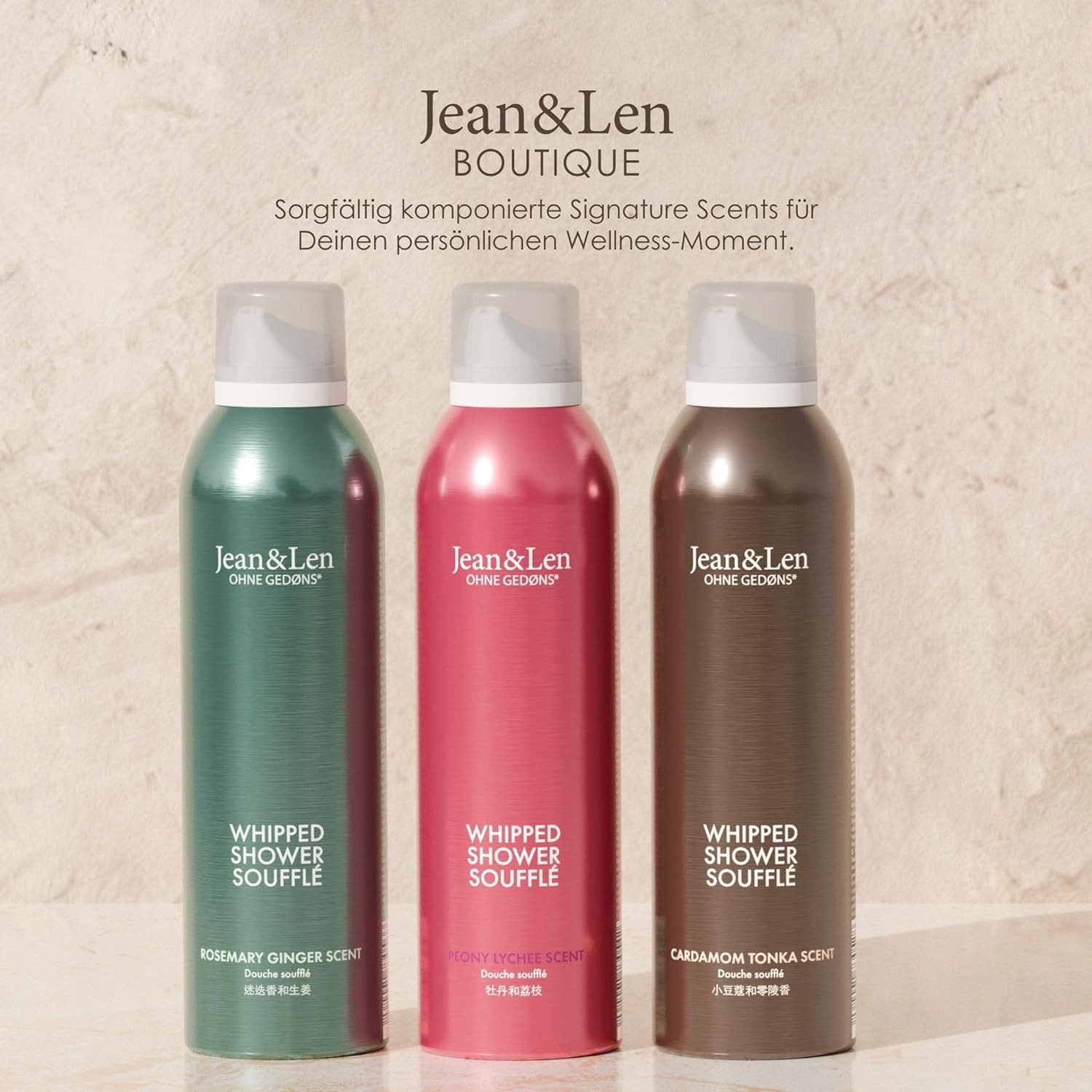Jean & Len ohne Gedons* Duschschaum Shower Soufflé - Duschschaum
