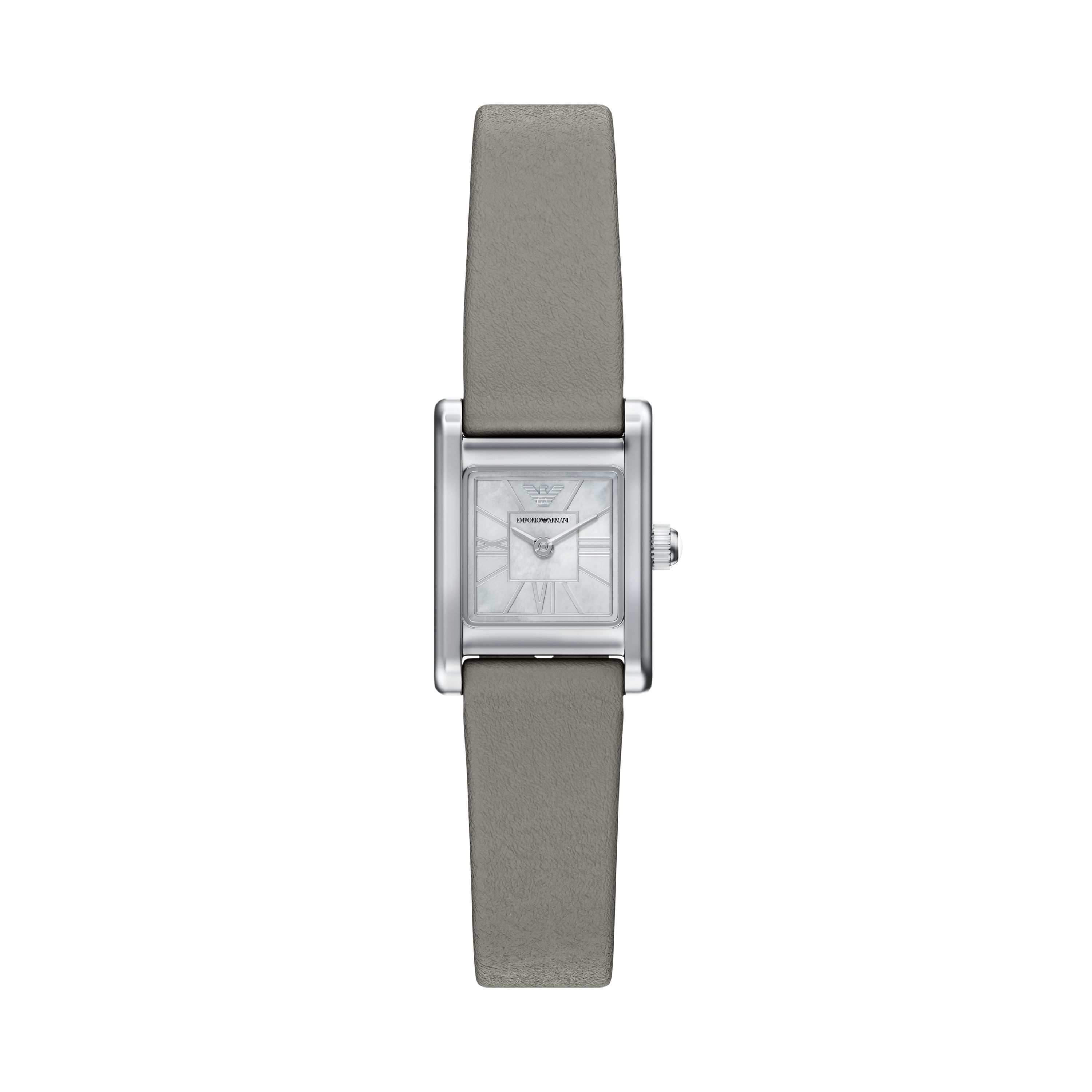 Emporio Armani Quarzuhr AR11764, Armbanduhr, Damenuhr, Lederarmband, analog