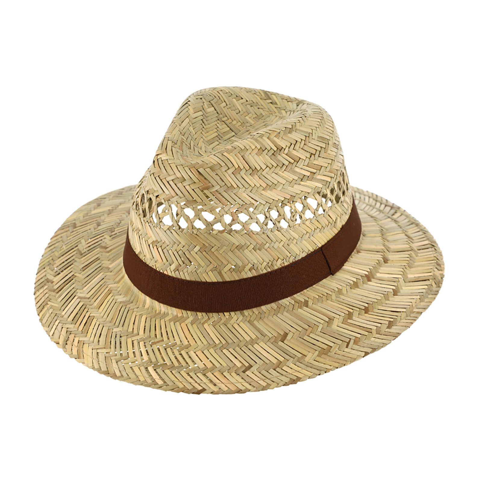 Fiebig Strohhut Strohhut Traveller mit braunem günstig online kaufen