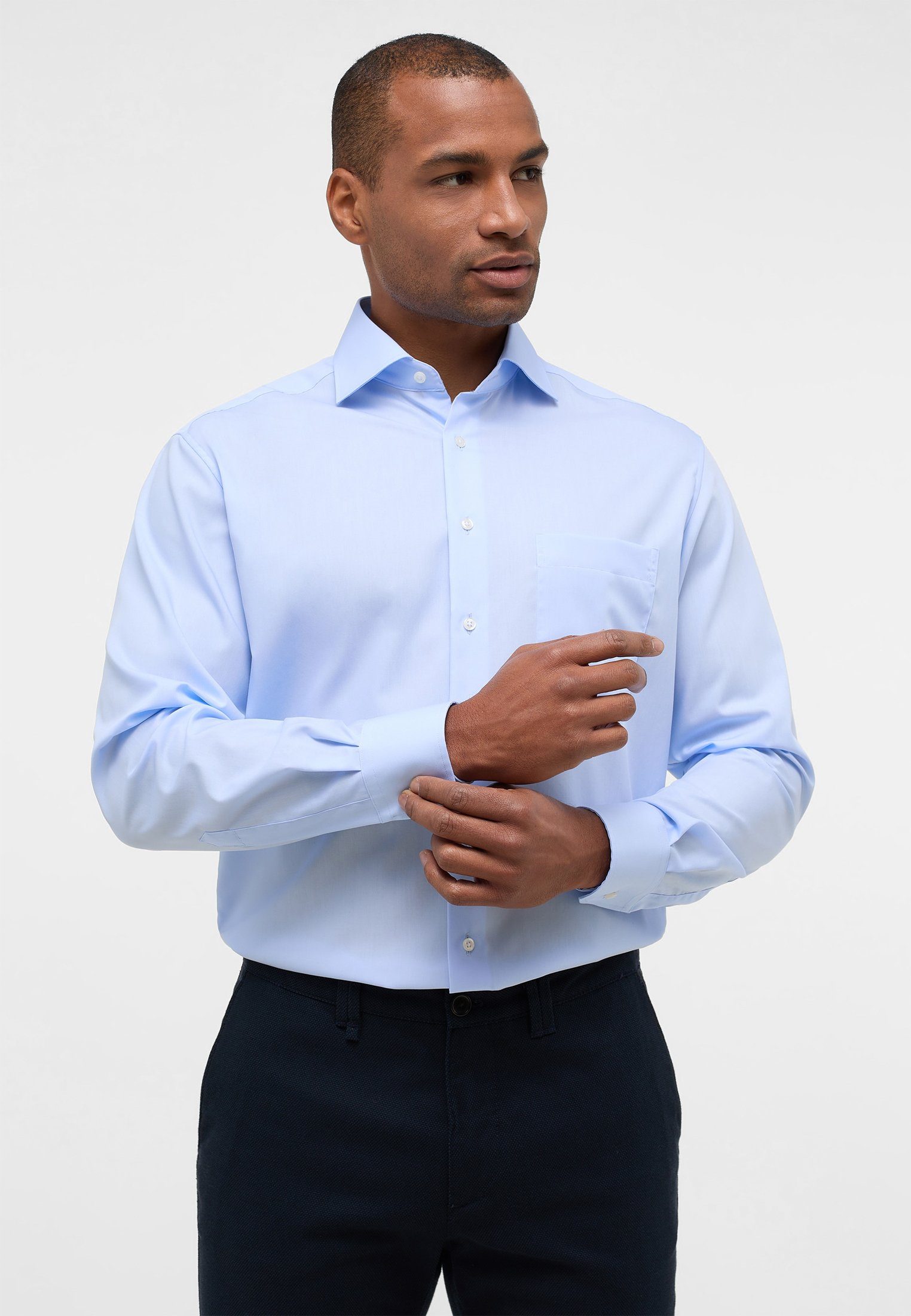 Eterna Langarmhemd MODERN FIT günstig online kaufen