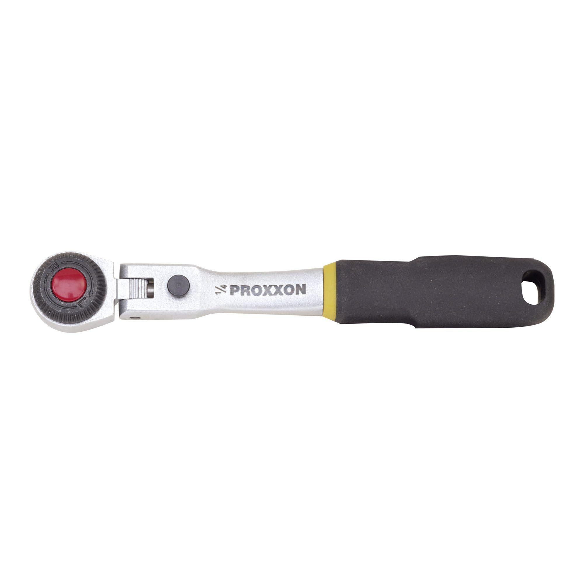 PROXXON INDUSTRIAL Ratsche Proxxon Standard-Ratsche 1/4" mit flexiblem Kopf