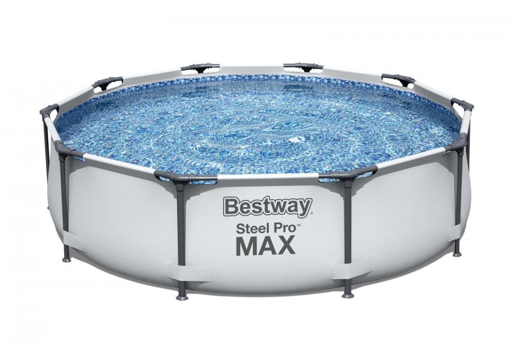Pool Bestway Steel Pro MAX Frame Pool, 305 x 76 cm, ohne Pumpe