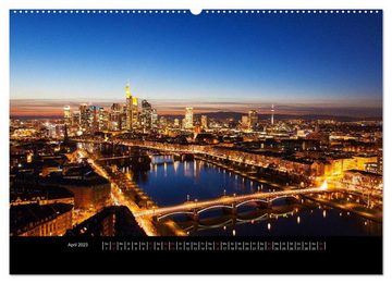 CALVENDO Wandkalender Frankfurt (Premium, hochwertiger DIN A2 Wandkalender 2023, Kunstdruck in Hochglanz)