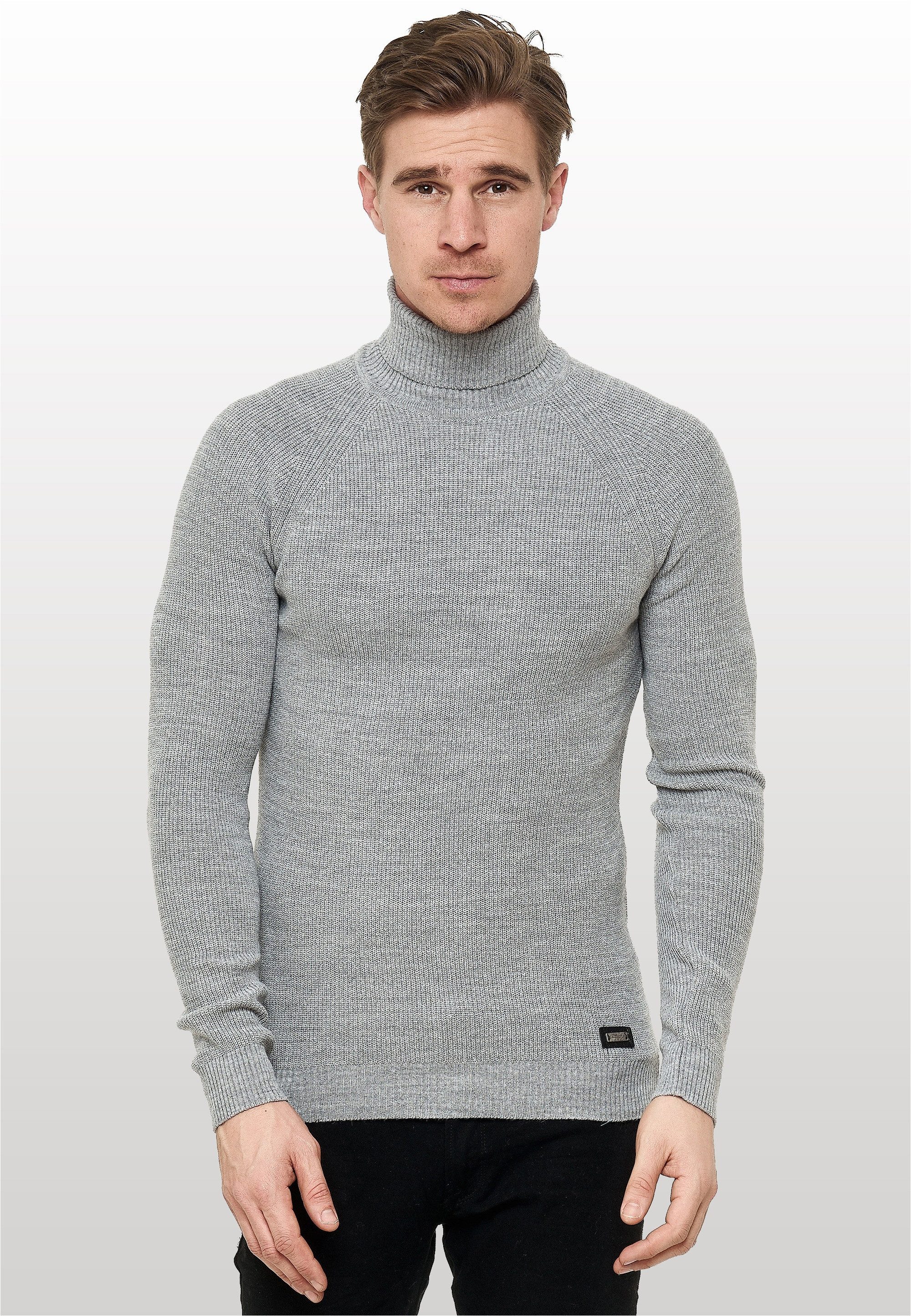 Rusty Neal Rollkragenpullover mit stilvollem Hochkragen