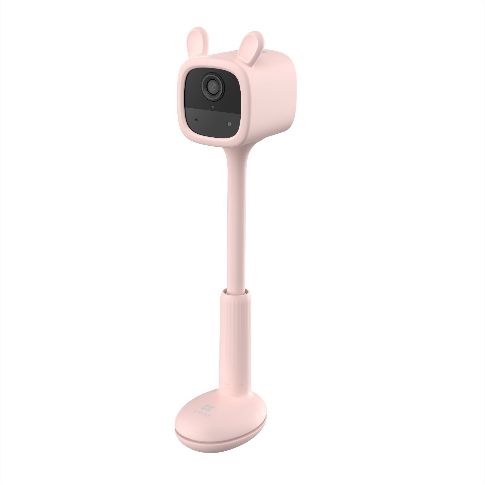 EZVIZ Video-Babyphone BM1 Babyphone pink Smart Babymonitor, Akkubetrieben, Musikwiedergabe uvm. Rosa