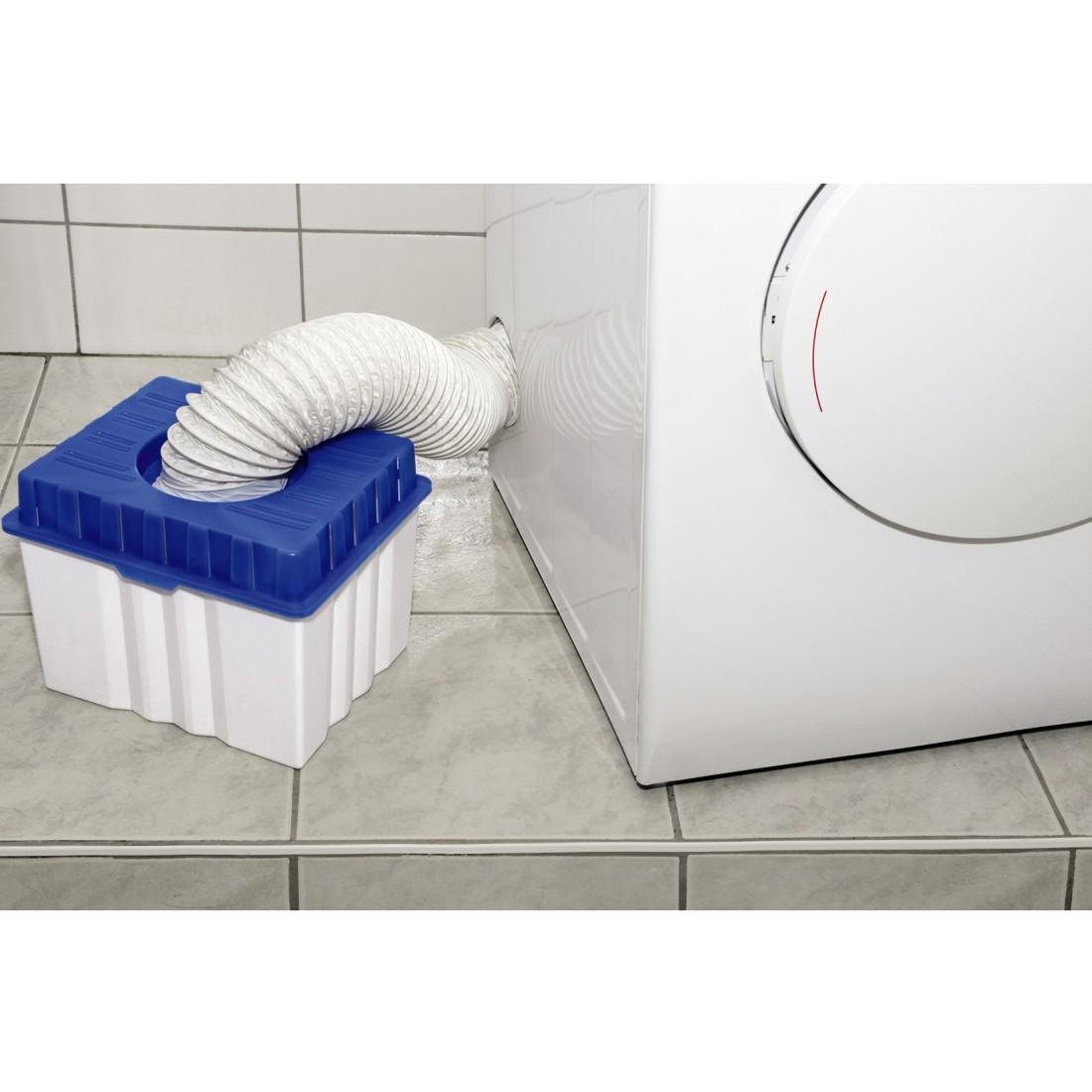 Hama Wäschetrockner-Kondensator Kondensbox, Kondenswasserbehälter für Ablufttrockner, 28,5 x 23,5 x 23 cm, 7 l
