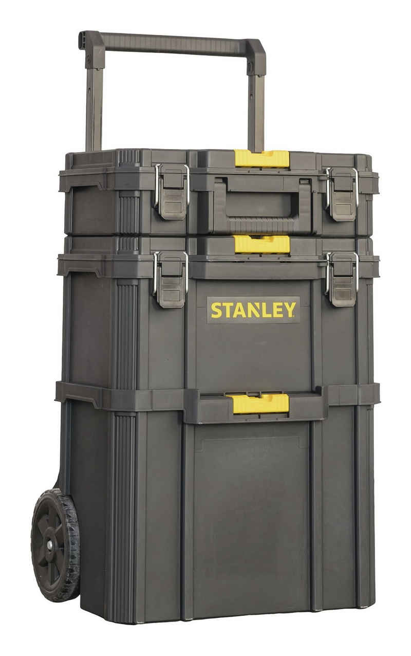 STANLEY Werkzeugtrolley, Roll-Werkstatt 3-teilig