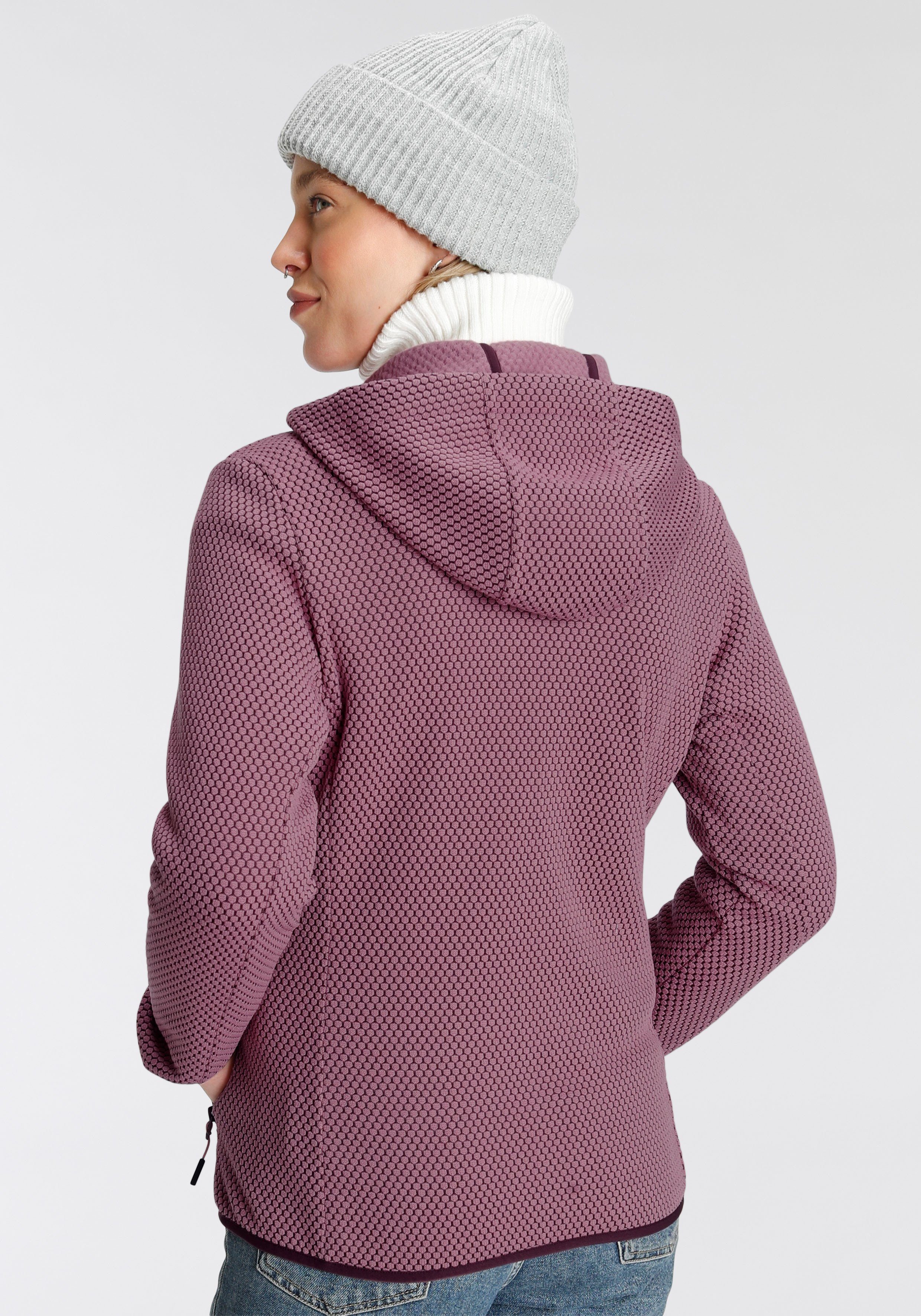 CMP Strickfleecejacke Windabweisend & Atmungsaktiv, Strickfleecejacke von  CMP für Damen