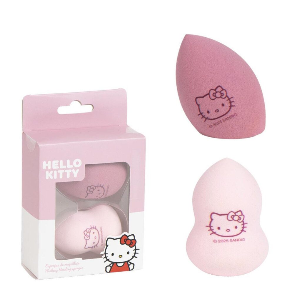 Hello Kitty Theaterschminke Make-up-Schwamm-Set, 2 Stück