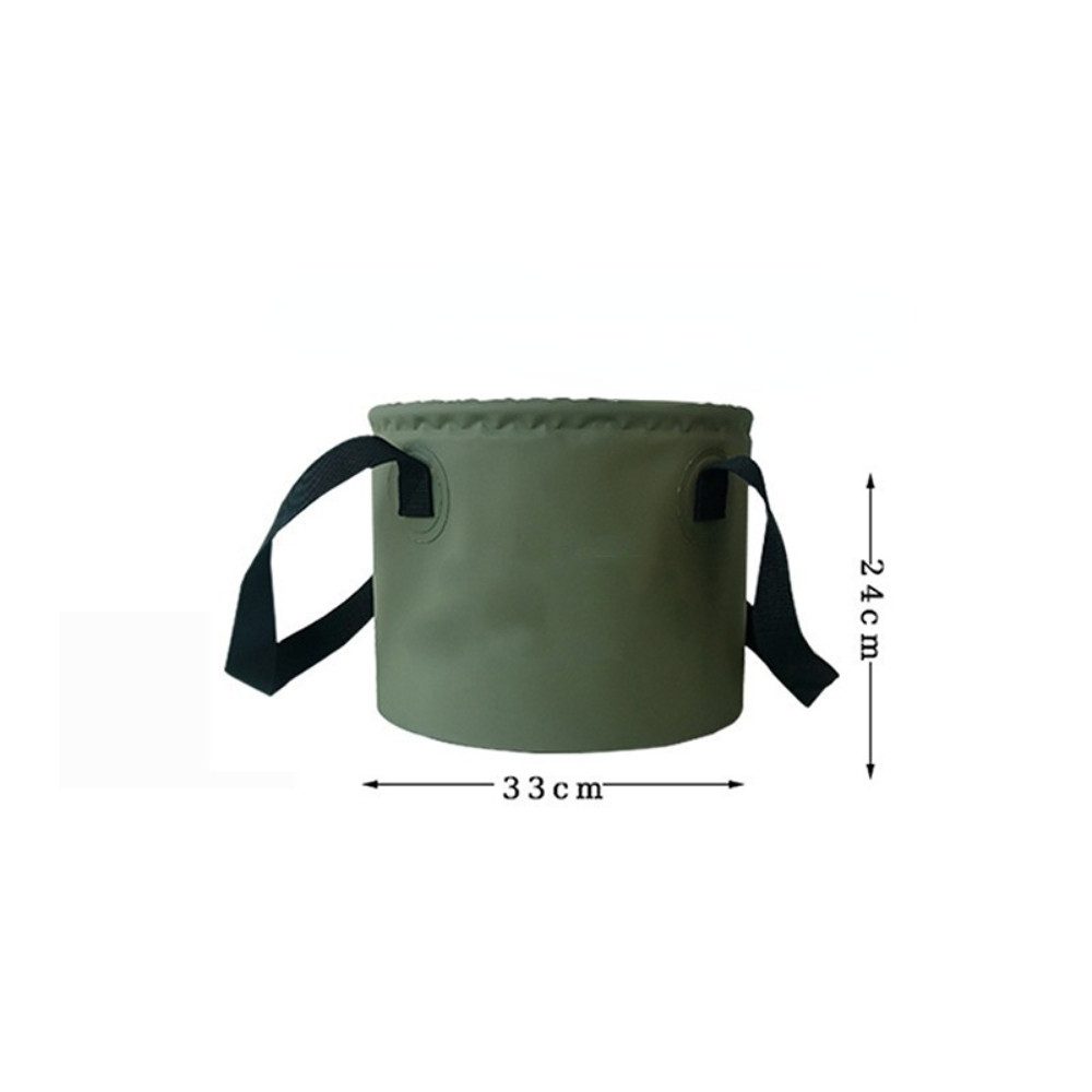 Blusmart Falteimer Faltbarer Wassereimer, (Tragbarer Outdoor-Wassereimer, Fassungsvermögen: 20 l), Für viele Einsatzzwecke geeignet