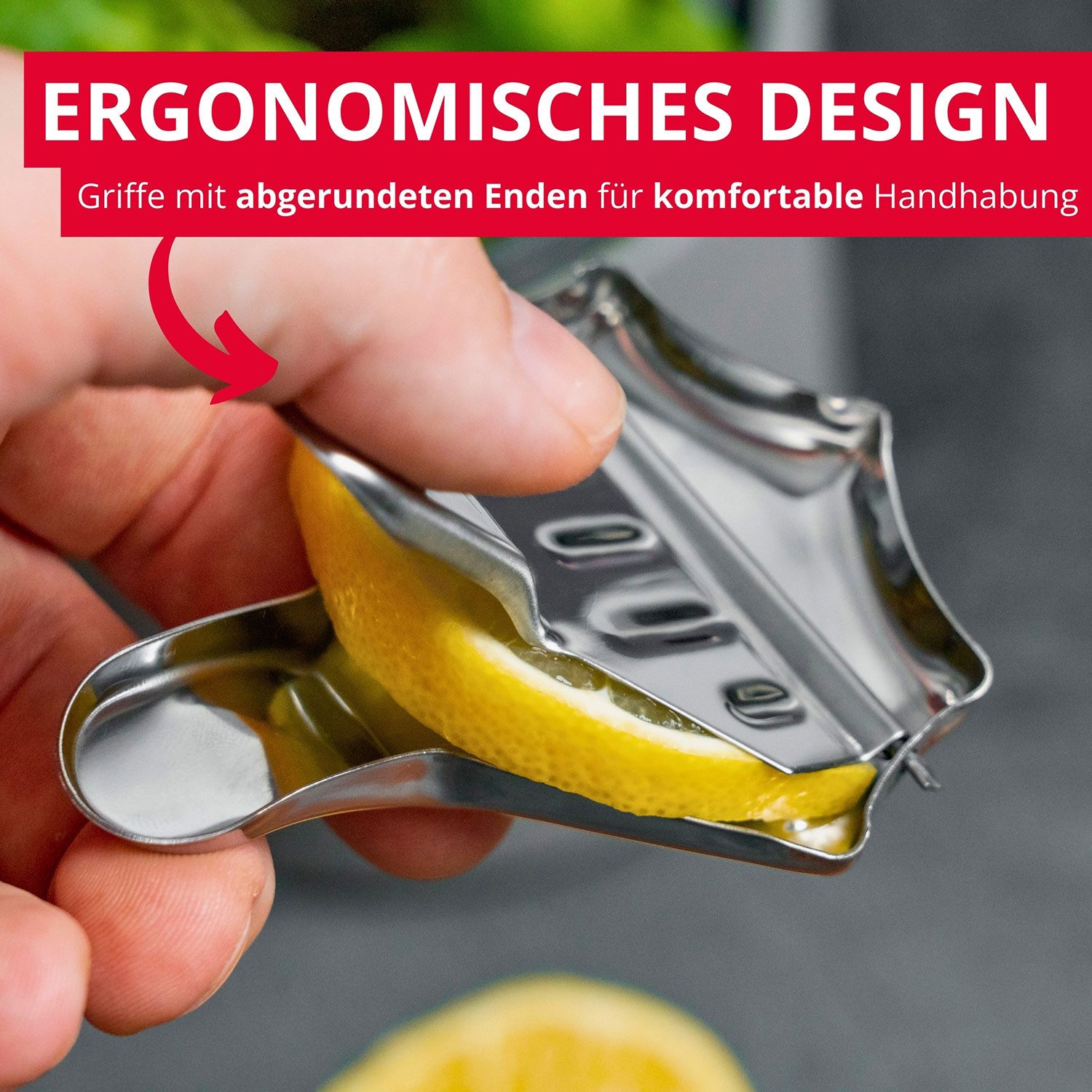 WESTMARK Zitruspresse 2 Stk. Zitronenschnitzelpressen