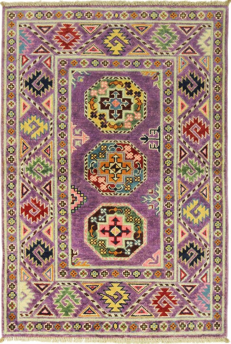 Orientteppich Afghan Ersari 83x127 Handgeknüpfter Orientteppich, Nain Trading, rechteckig, Höhe: 6 mm