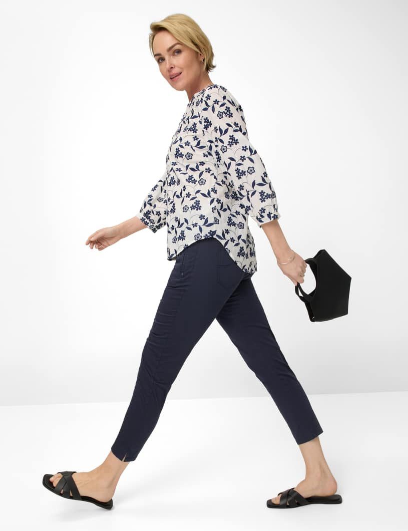Brax Stretch-Jeans RAPHAELA BY BRAX LAVINA ZIP 6/8 navy 10821220 11-1908-22