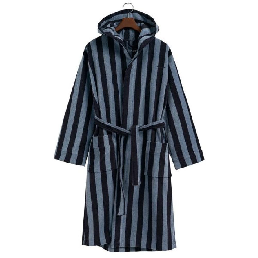 Gant Bademantel Gant Home Bademantel Barstripe Robe Yankee Blue (M)