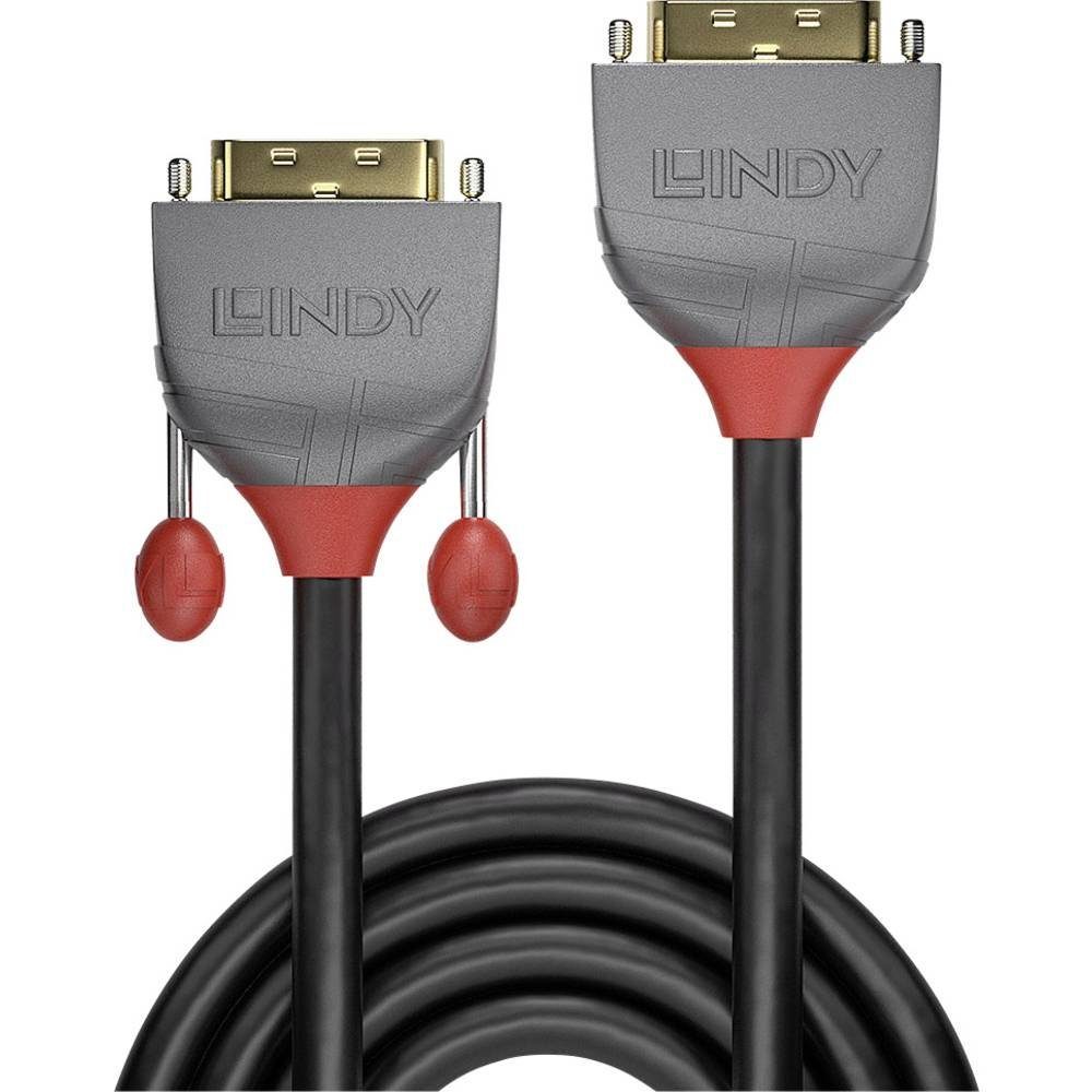 Lindy »0.5m DVI-D Dual Link Verlängerung, Anthra Line« HDMI-Kabel, DVI-Kabel