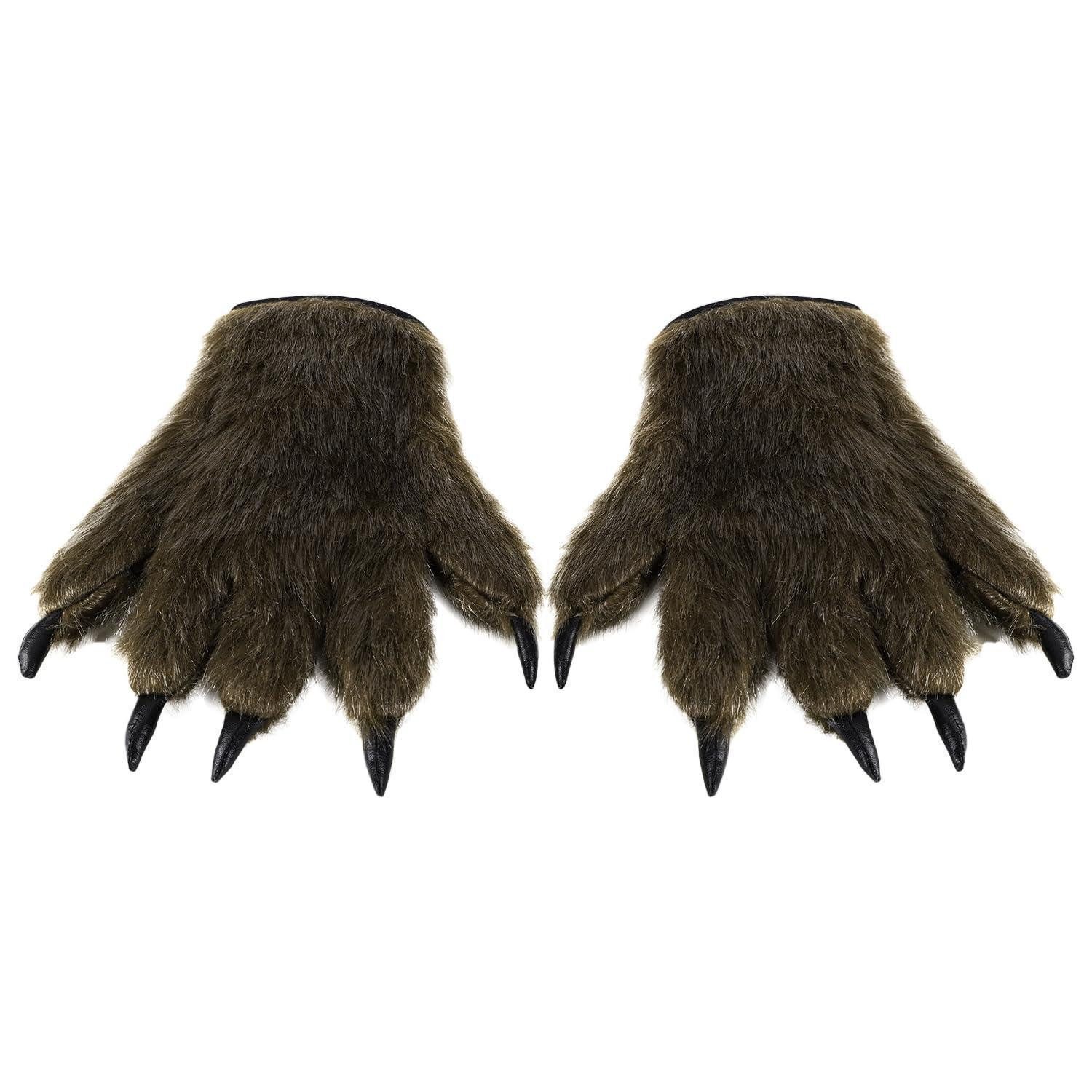 LuxusKollektion Monster-Kostüm Handschuhe Werwolf Horror Cosplay Polyester 26x19cm