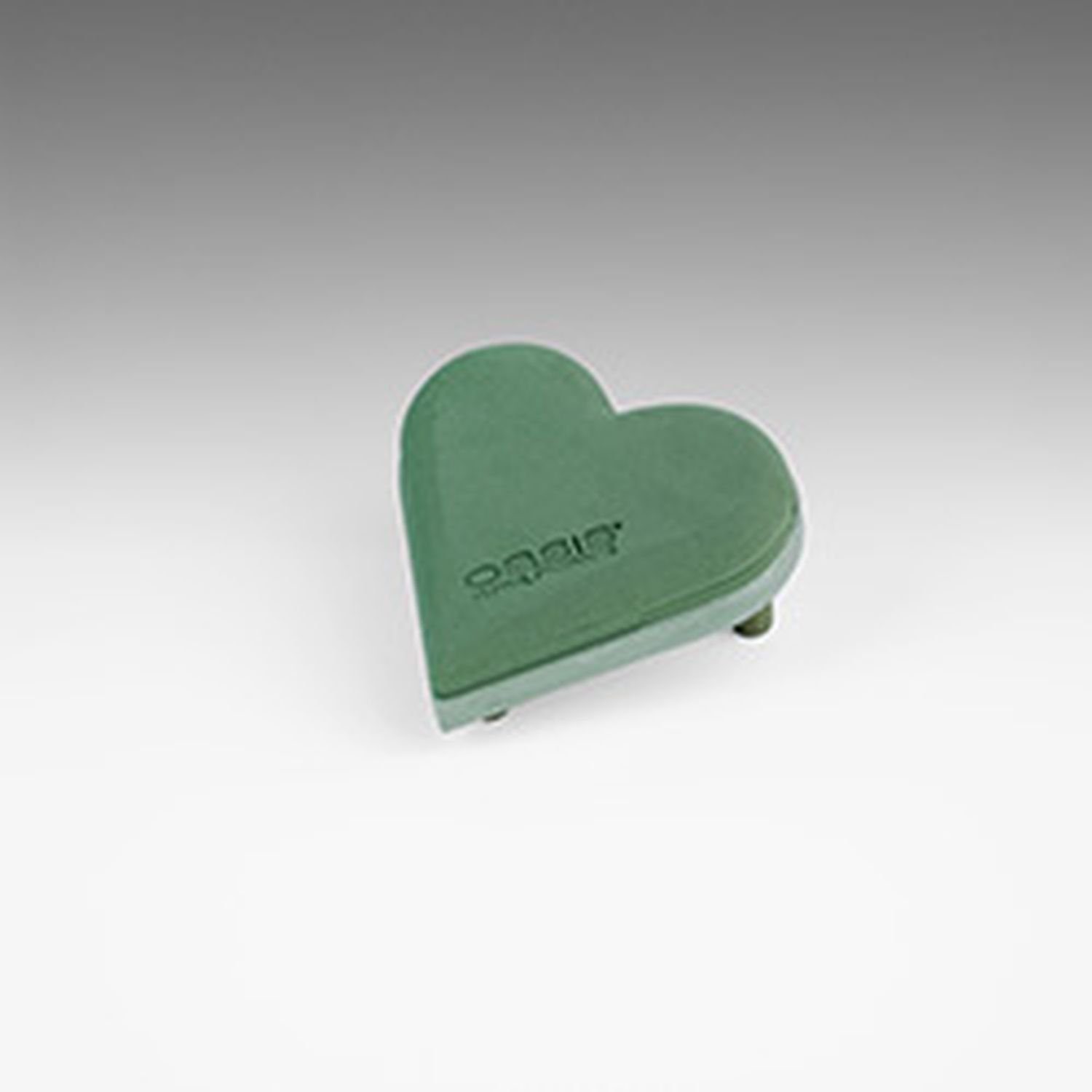 Oasis Schaumgummi OASIS® ECObase® Herzen - 19 x 20 x 4,5cm - 2 St. - incl. Easy-Click-System