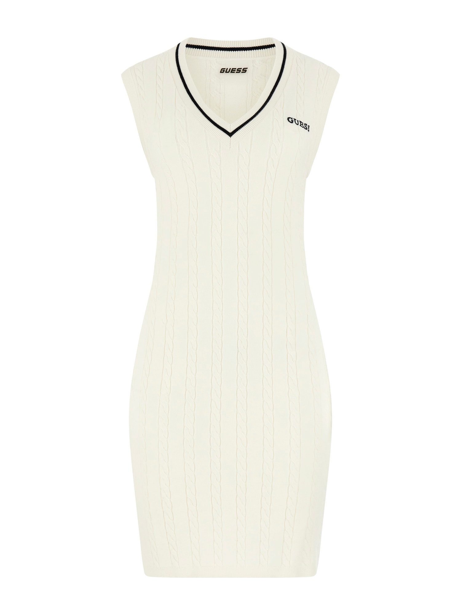 Guess Strickkleid - GUESS Strickkleid ärmellos - SHARI DRESS SWTR