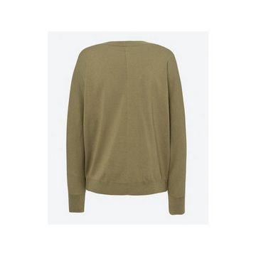 Brax Longpullover olive sonstiges (1-tlg)