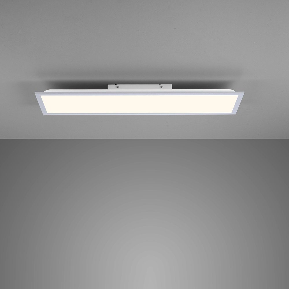 SellTec LED Deckenleuchte »Panel Flat«, warmweiße Lichtfarbe,  1xLED-Board/14W/3000K, warmweiß, rechteckig 80x25cm, warmweiße Lichtfarbe  sparsam