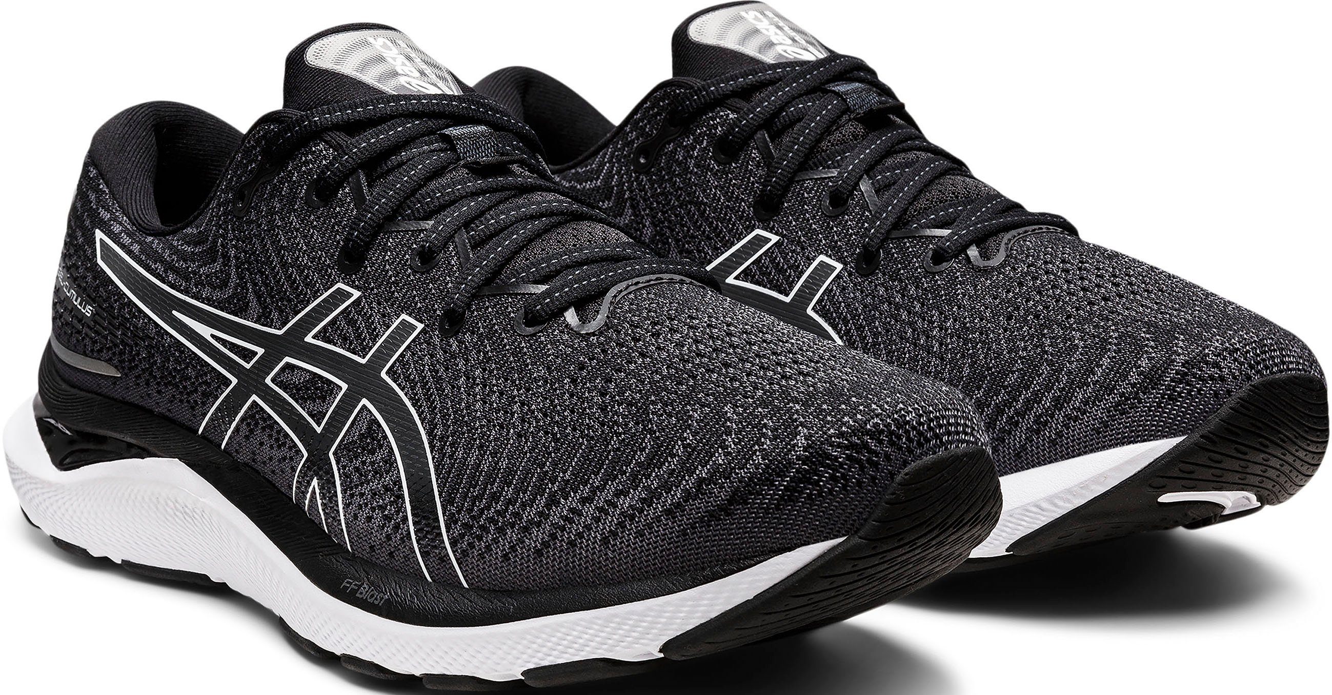 Asics GEL-CUMULUS 24 Laufschuh schwarz-weiß | Neutralschuhe