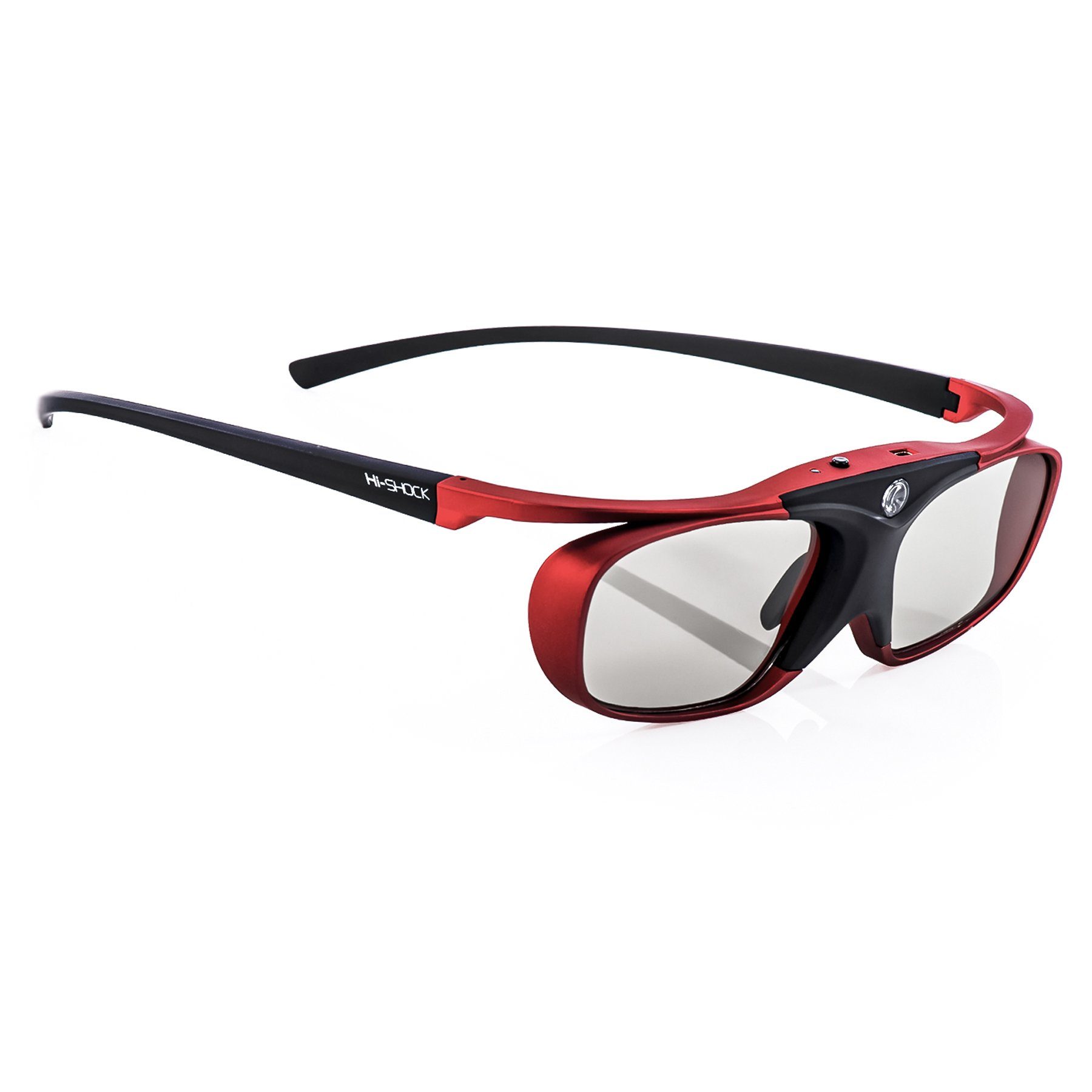 Hi-SHOCK 3D-Brille Scarlet Heaven, für RF 3D Beamer von Sony & Epson oder Bluetooth / RF 3D TVs