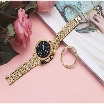 Diida Smartwatch-Armband Armband, Uhrenring, diamantenes Uhrenarmband, für Galaxy Watch