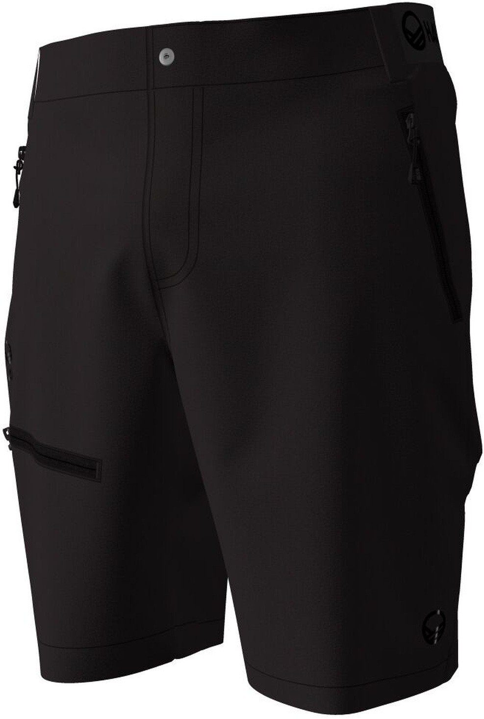 neue Marke HALTI Softshellhose Pallas Men Lite black Shorts X-Stretch
