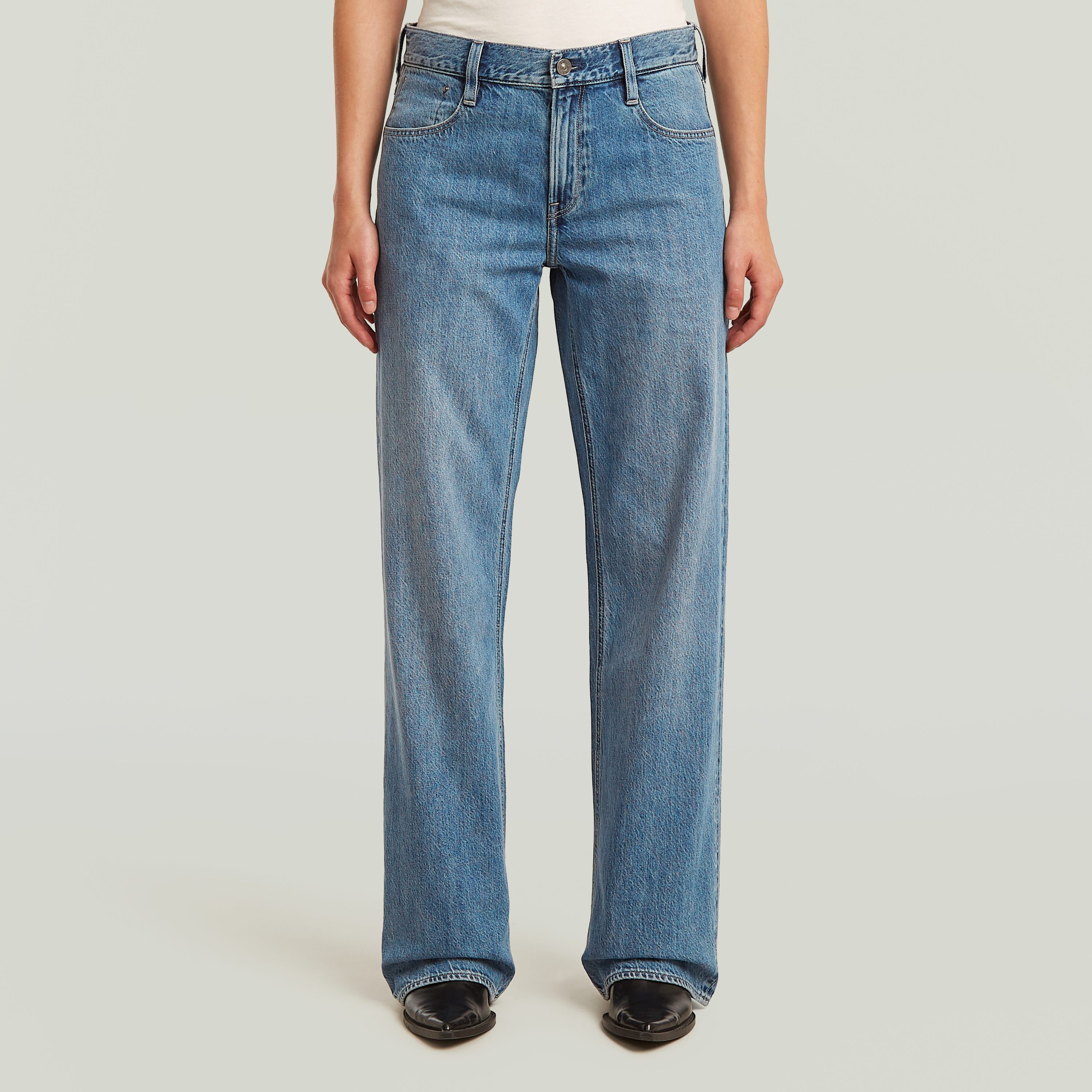 G-STAR Loose-fit-Jeans Judee Loose Wmn mit innenliegender Münztasche