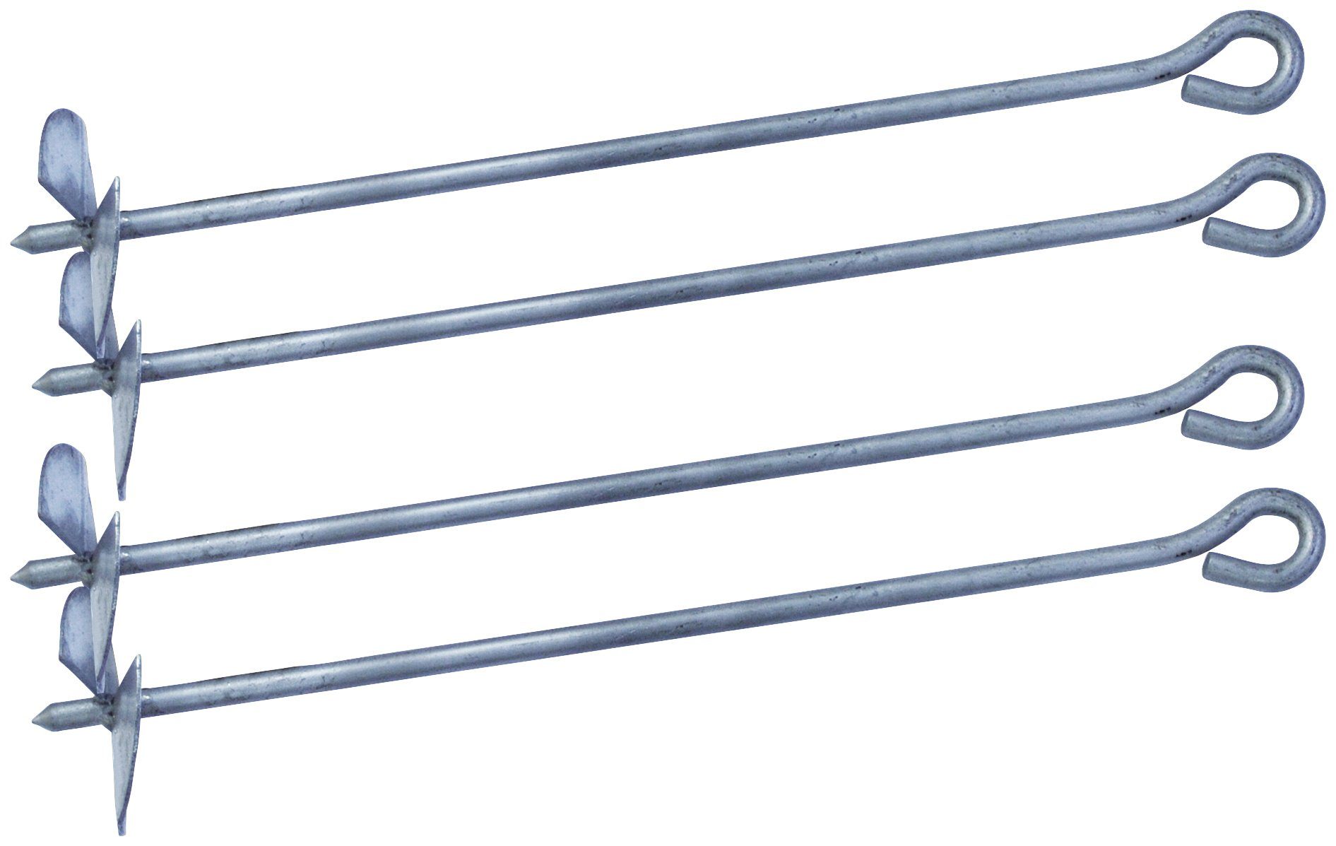 weka Bodenanker Tabaluga Befestigungsanker – Set 1, 4 Stück, 52 cm