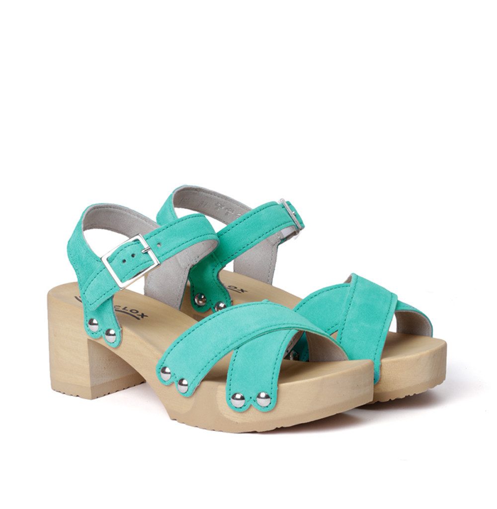 Softclox HANKA Kaschmir türkis (natur) Sandalette