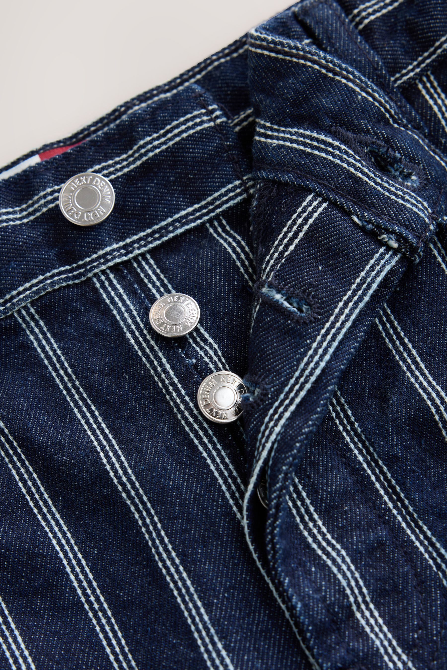 Next Weite Jeans Barrel-Jeans mit zwei Taschen (1-tlg) – Bild 5 von 5