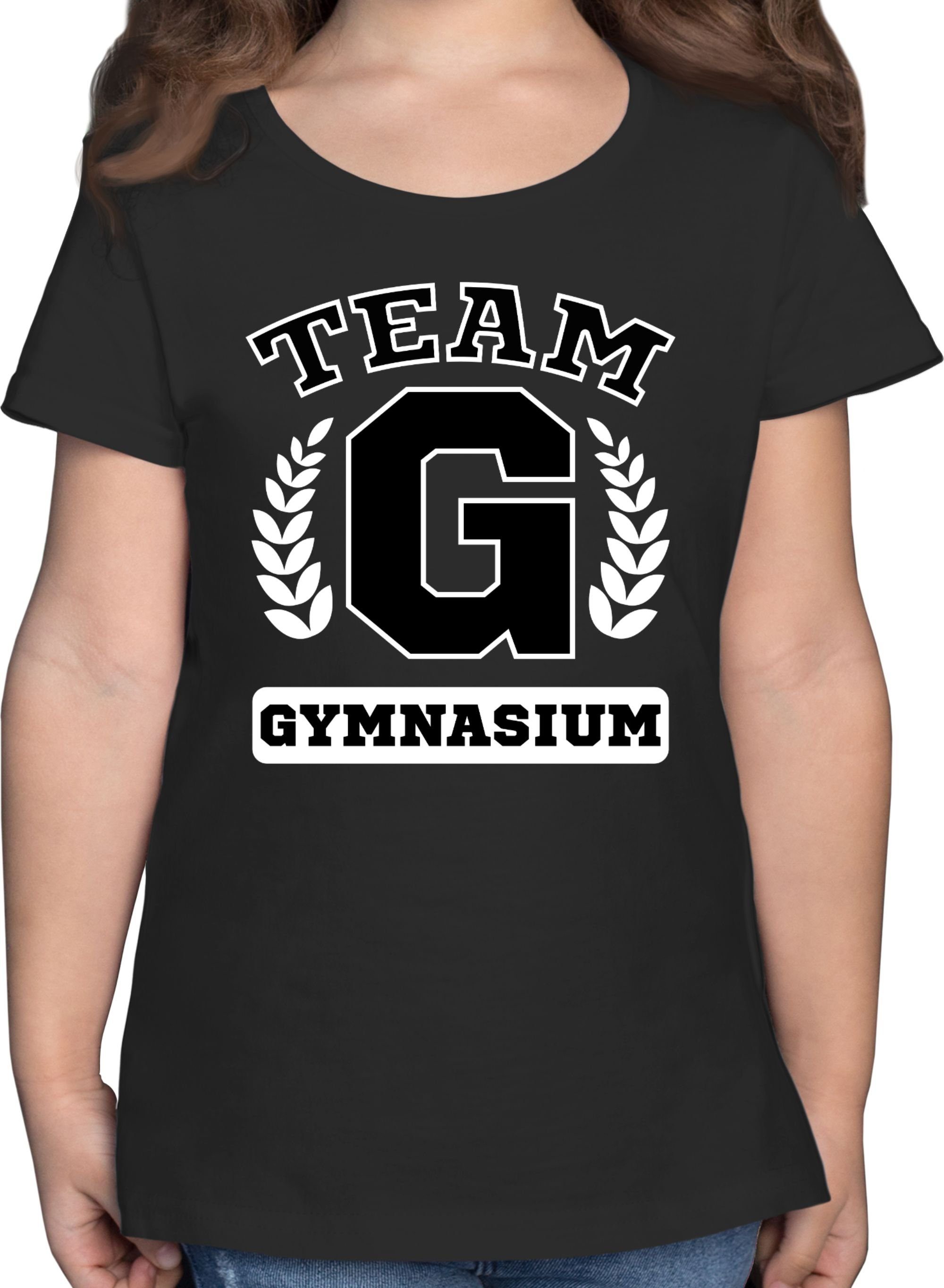 Shirtracer T-Shirt Team Gymnasium Einschulung Mädchen