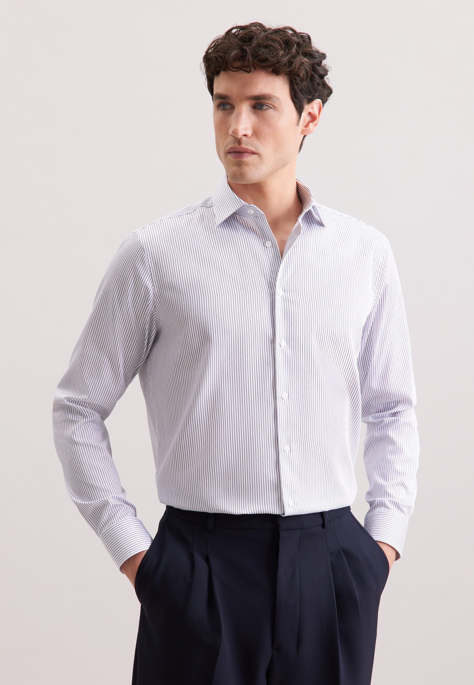 seidensticker Businesshemd Schwarze Rose Regular 1/1 günstig online kaufen