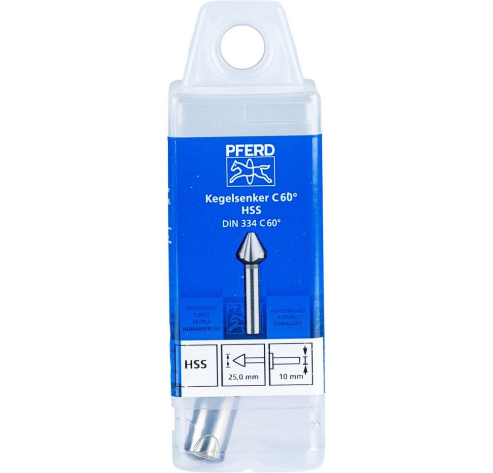 Thumbnail - Pferd Senkbohrer PFERD KES HSS DIN 334 C60° 25,0 25202167 Kegelsenker 25 mm HSS 1 St