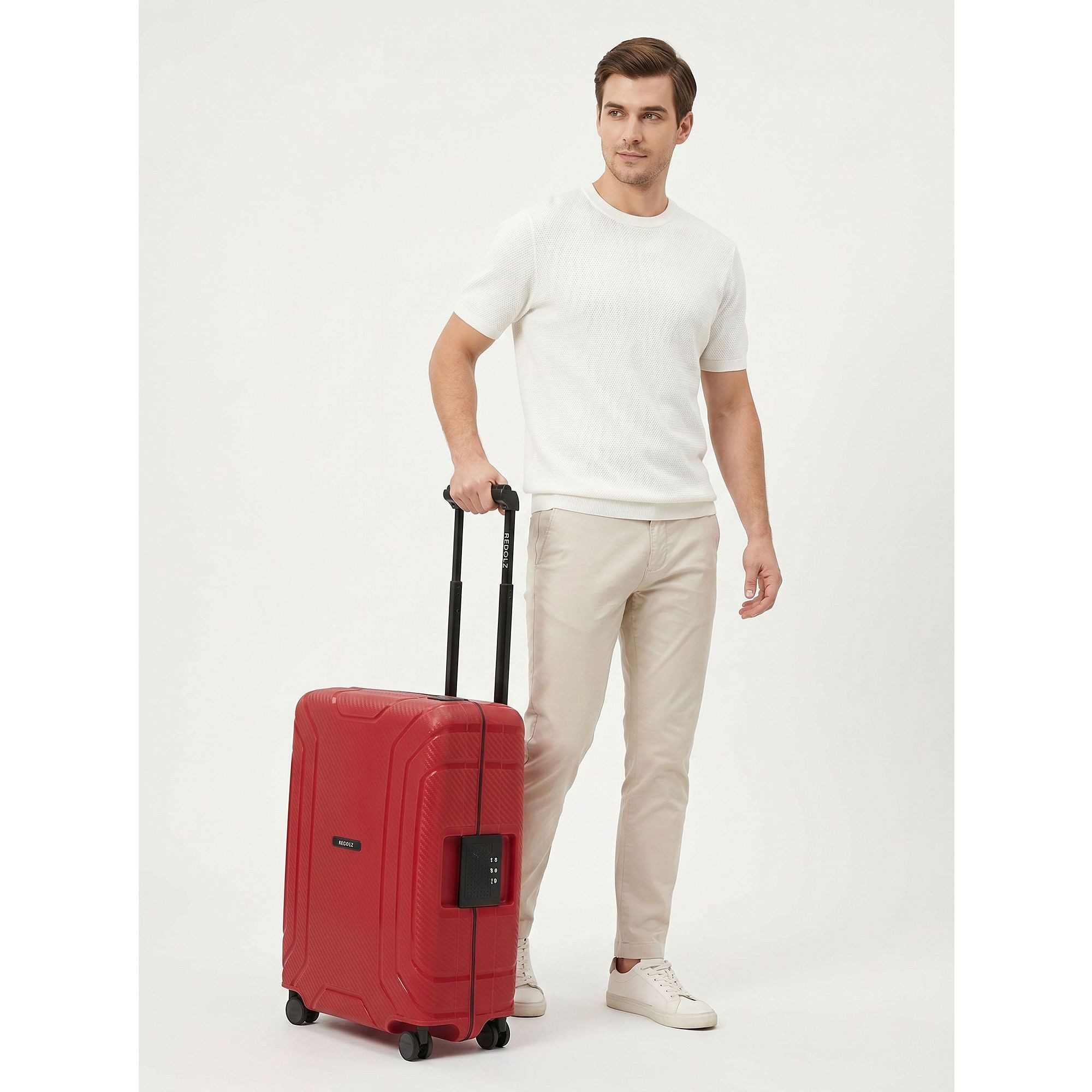 Redolz Handgepäck-Trolley Essentials 15, 4 Rollen, Polypropylen