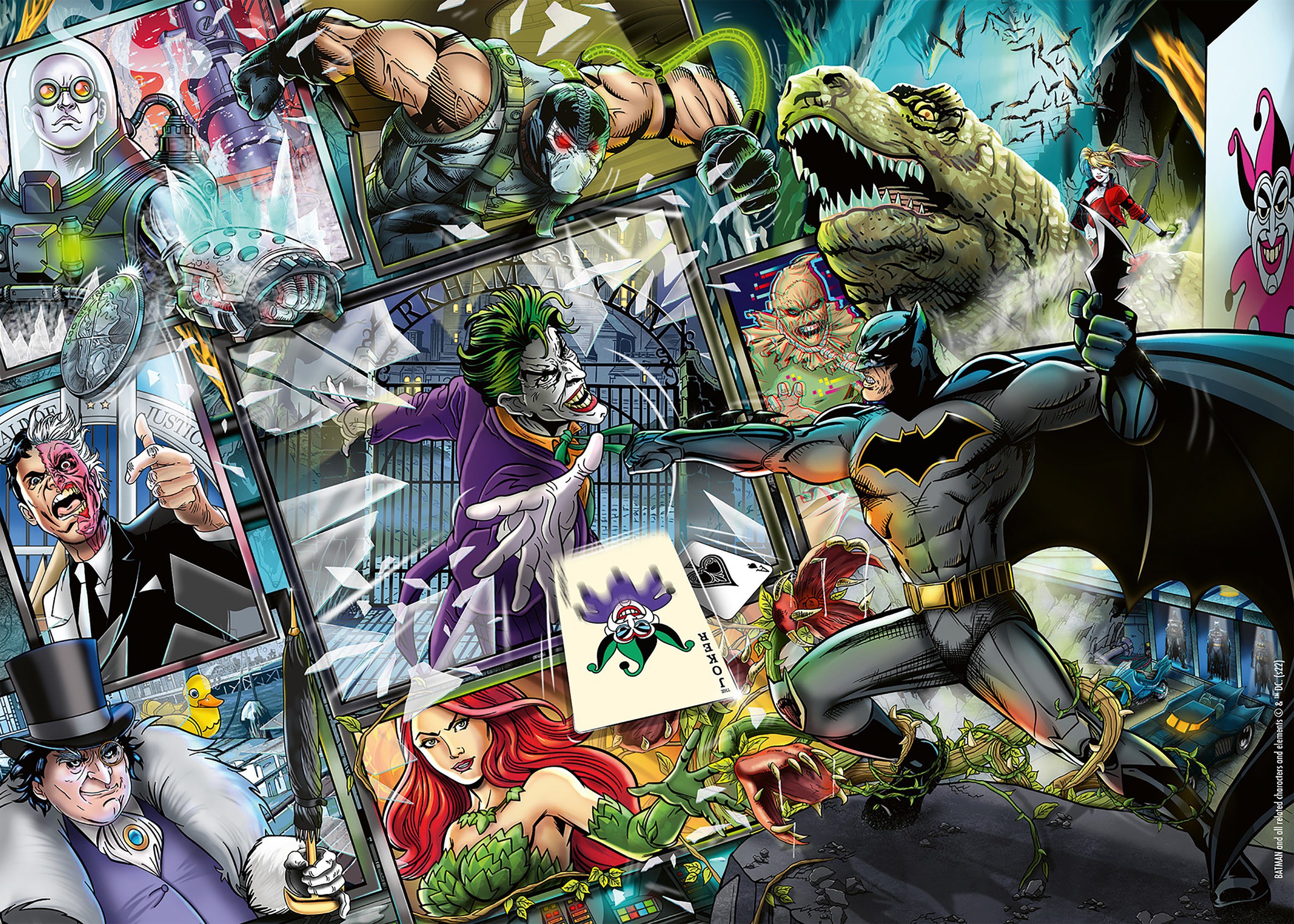 weltweit - - Batman, Puzzle Wald FSC® Puzzleteile, Made 1000 schützt Ravensburger Germany, in