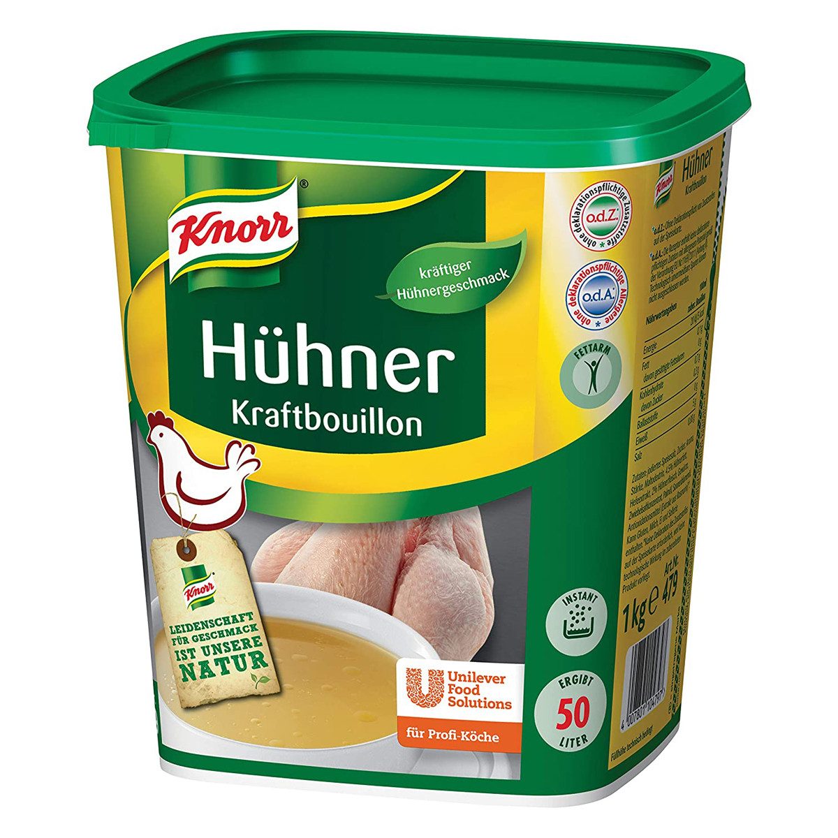 Knorr Fertiggericht, Knorr Hühner Kraftbouillon kräftig Großpackung für Gastro 1000g