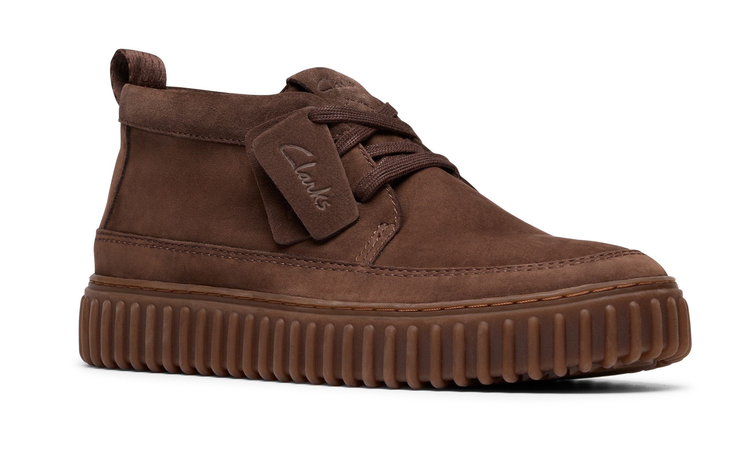 Clarks Torhill Lace Hi Sneaker Desert Boots, Schnürboots mit Wechselfußbett günstig online kaufen